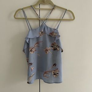 LUSH floral tank top